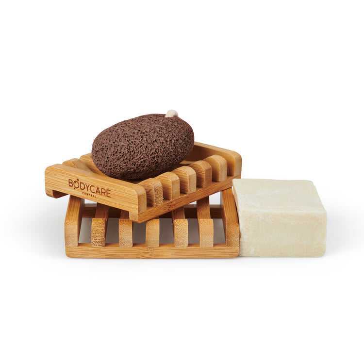 NATURAL BAMBOO SOAP DISH