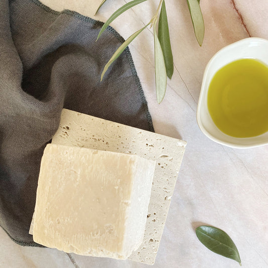 ALL-NATURAL NABLUS OLIVE OIL BAR SOAP (2 Soap Set)
