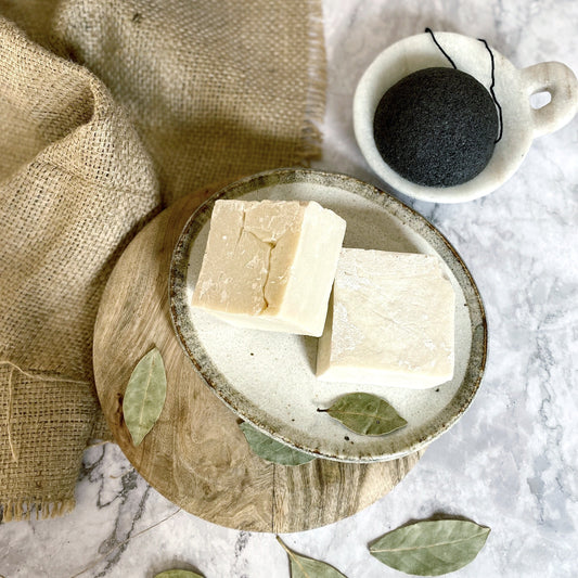 ALL-NATURAL LAUREL OIL BAR SOAP BUNDLE (2 Soap Set)