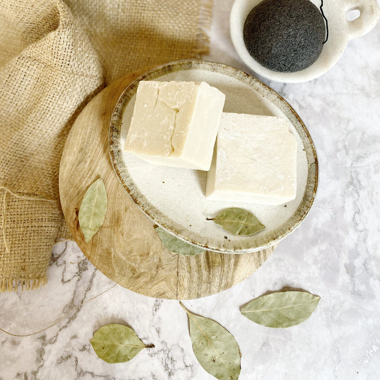 ALL-NATURAL LAUREL OIL BAR SOAP BUNDLE (2 Soap Set)